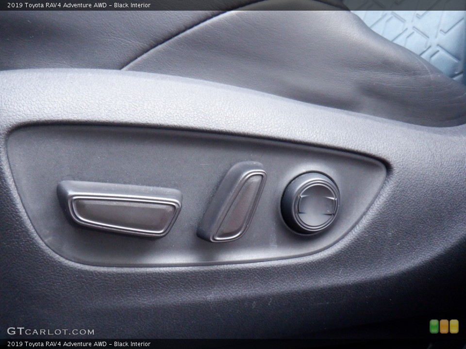 Black Interior Controls for the 2019 Toyota RAV4 Adventure AWD #146291528