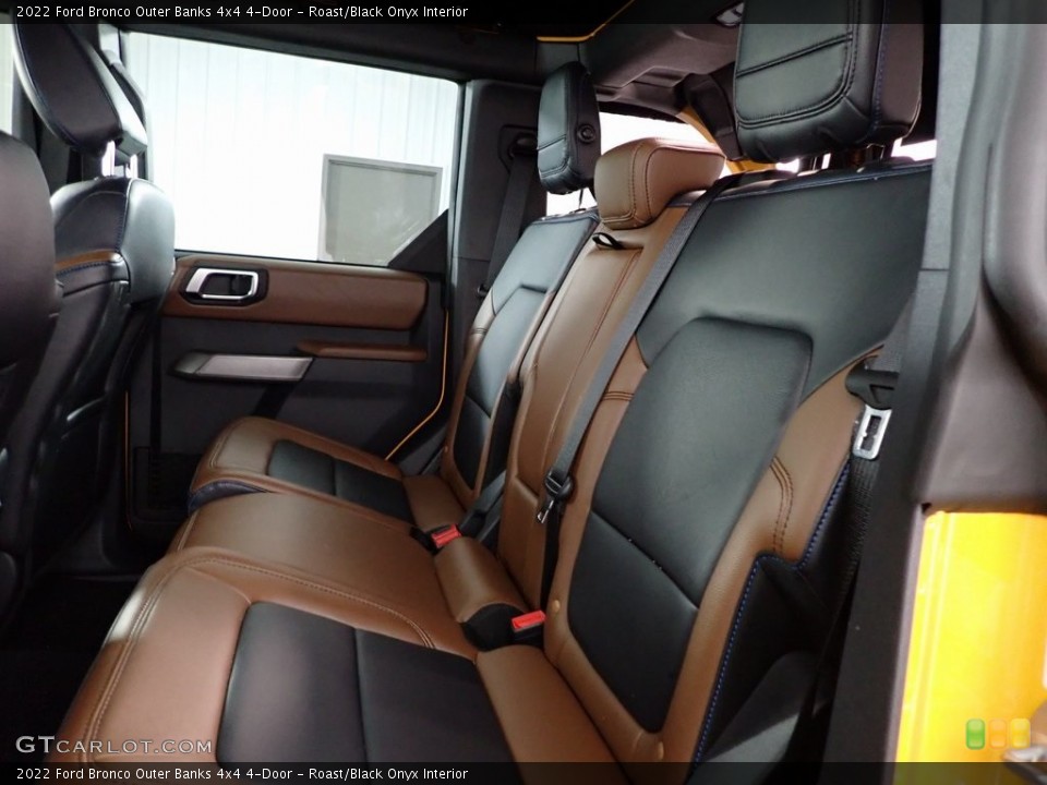 Roast/Black Onyx Interior Rear Seat for the 2022 Ford Bronco Outer Banks 4x4 4-Door #146293163