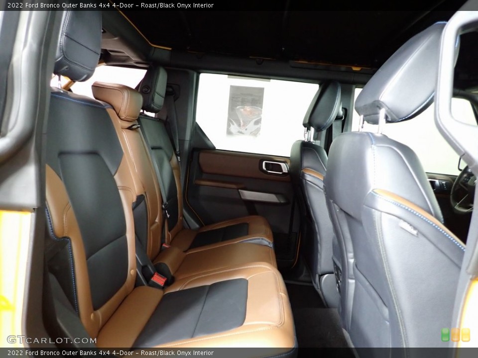 Roast/Black Onyx Interior Rear Seat for the 2022 Ford Bronco Outer Banks 4x4 4-Door #146293253