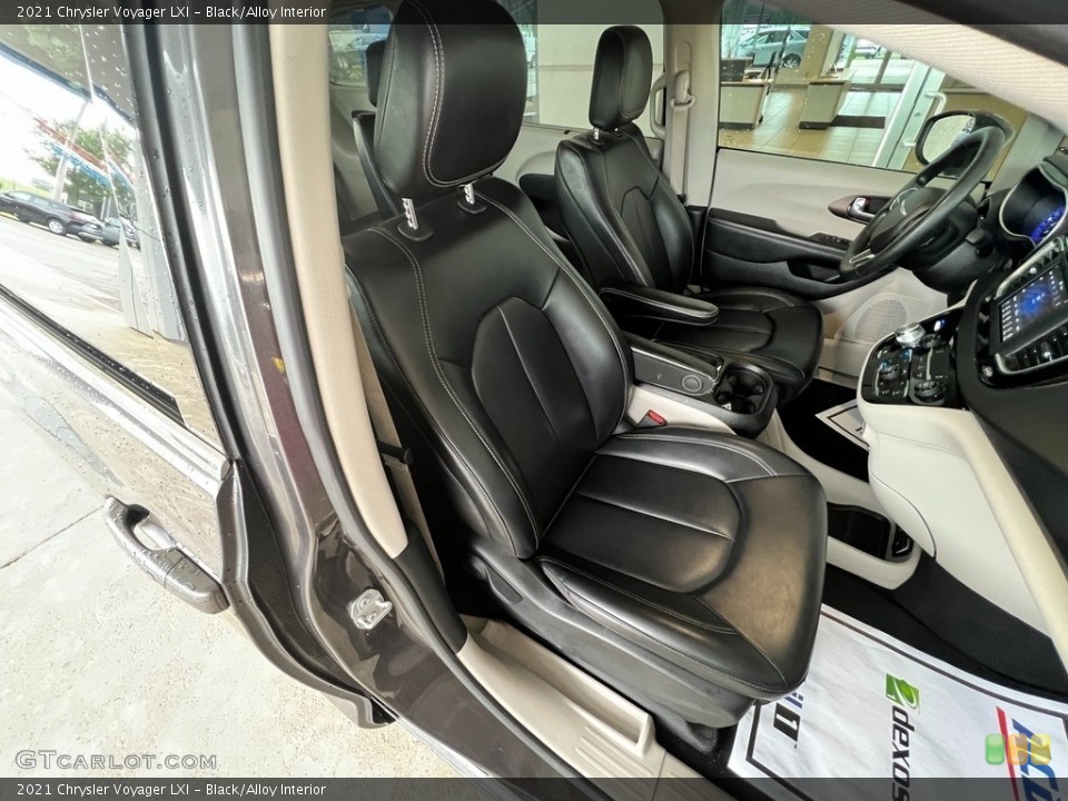 Black/Alloy Interior Front Seat for the 2021 Chrysler Voyager LXI #146293445