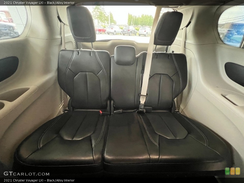 Black/Alloy Interior Rear Seat for the 2021 Chrysler Voyager LXI #146293565