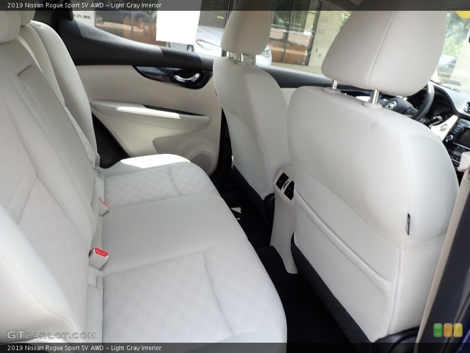 Light Gray Interior Rear Seat for the 2019 Nissan Rogue Sport SV AWD #146294315
