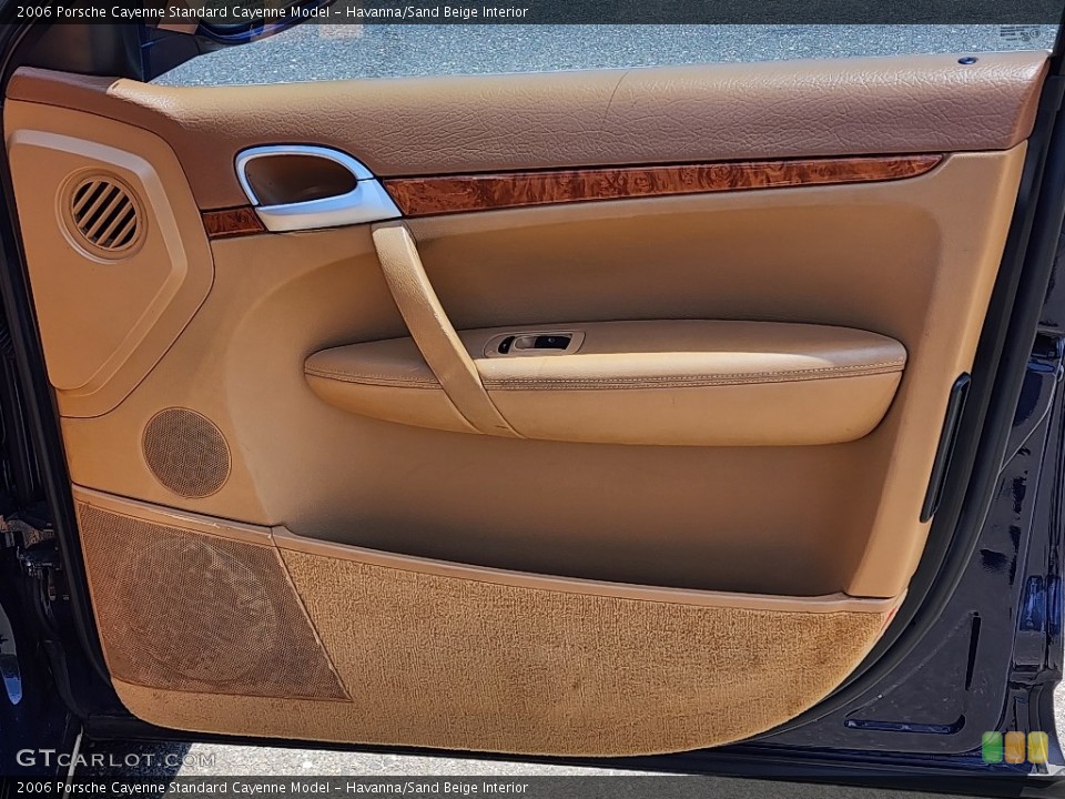 Havanna/Sand Beige Interior Door Panel for the 2006 Porsche Cayenne  #146294501