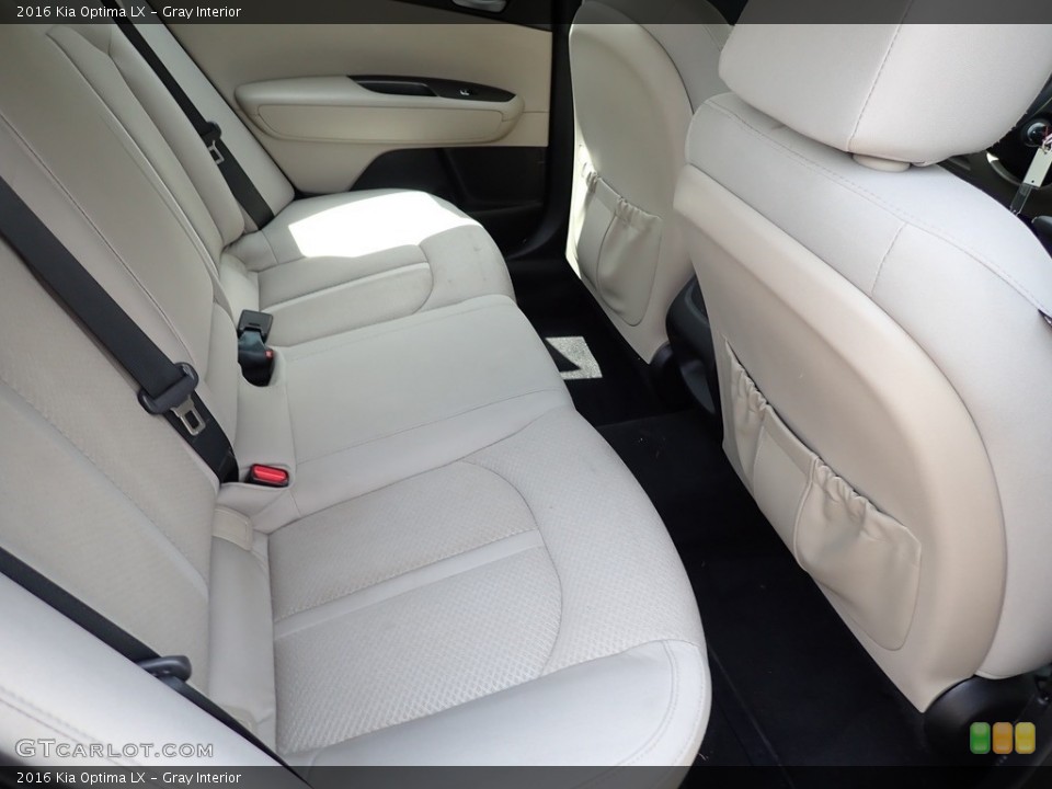 Gray Interior Rear Seat for the 2016 Kia Optima LX #146294768