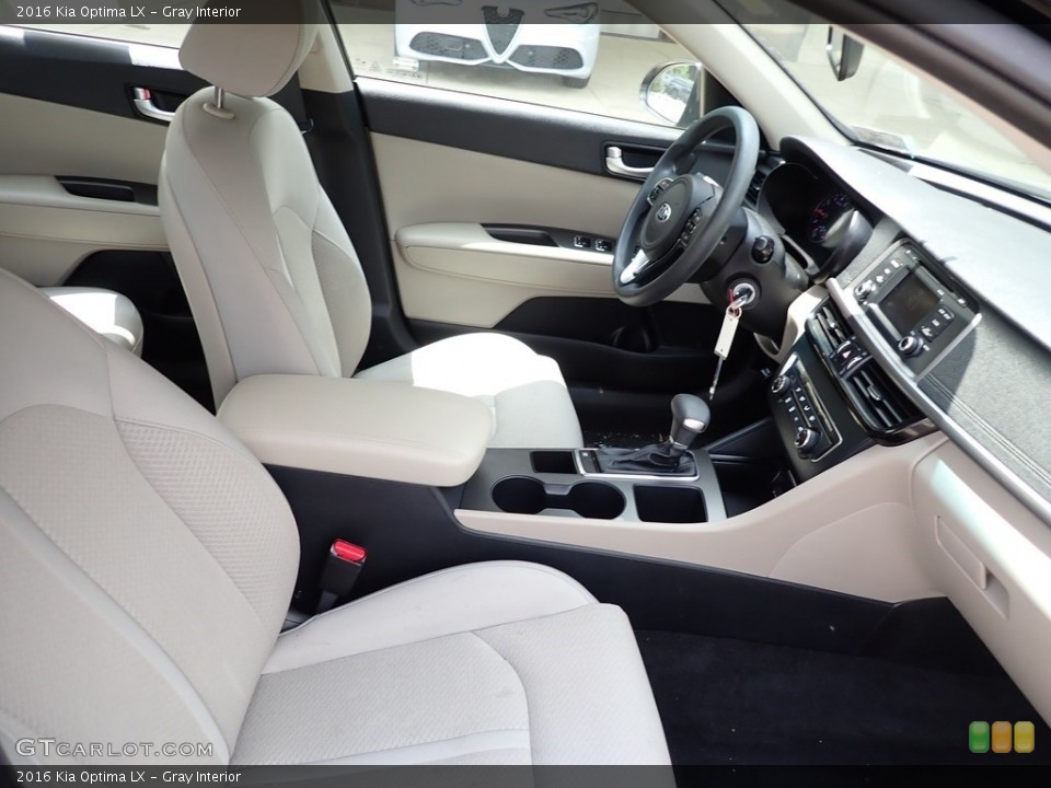 Gray Interior Front Seat for the 2016 Kia Optima LX #146294786
