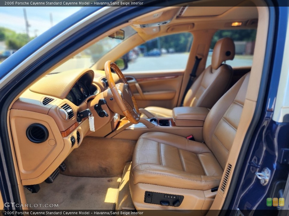 Havanna/Sand Beige Interior Front Seat for the 2006 Porsche Cayenne  #146294906