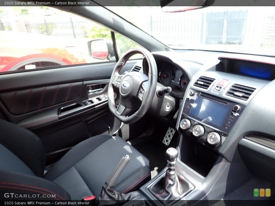 Carbon Black Interior Front Seat for the 2020 Subaru WRX Premium #146295191