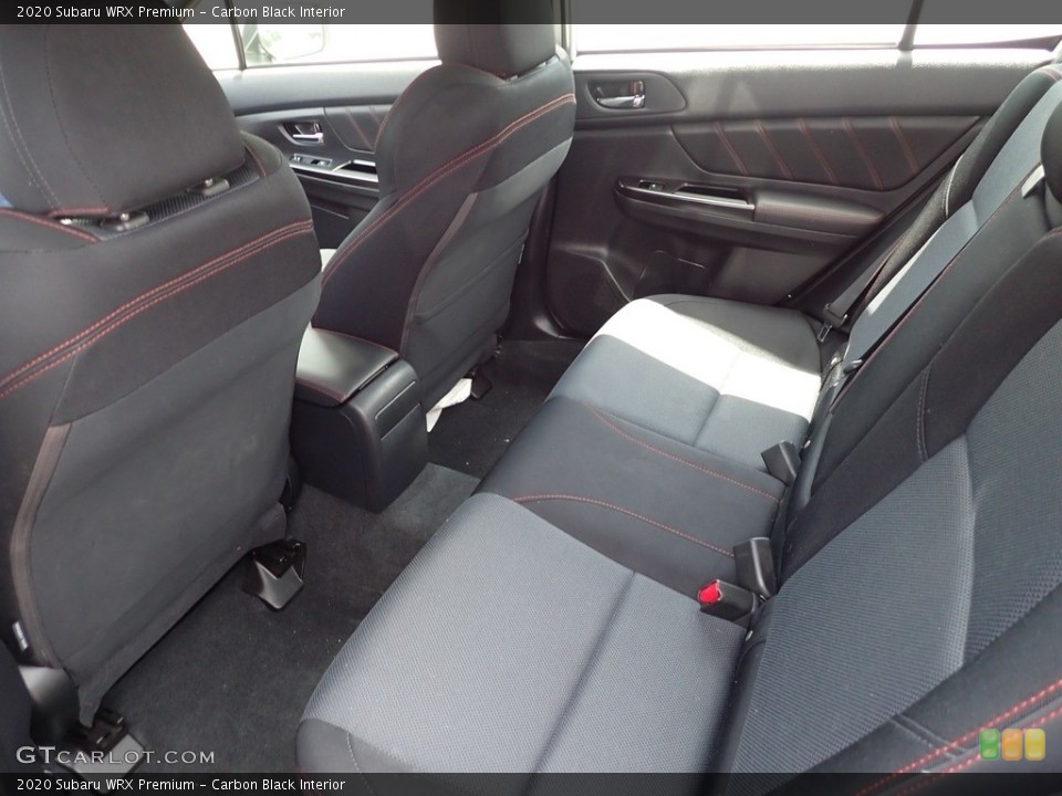 Carbon Black Interior Rear Seat for the 2020 Subaru WRX Premium #146295236