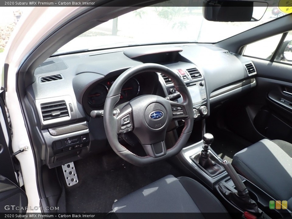 Carbon Black Interior Front Seat for the 2020 Subaru WRX Premium #146295257