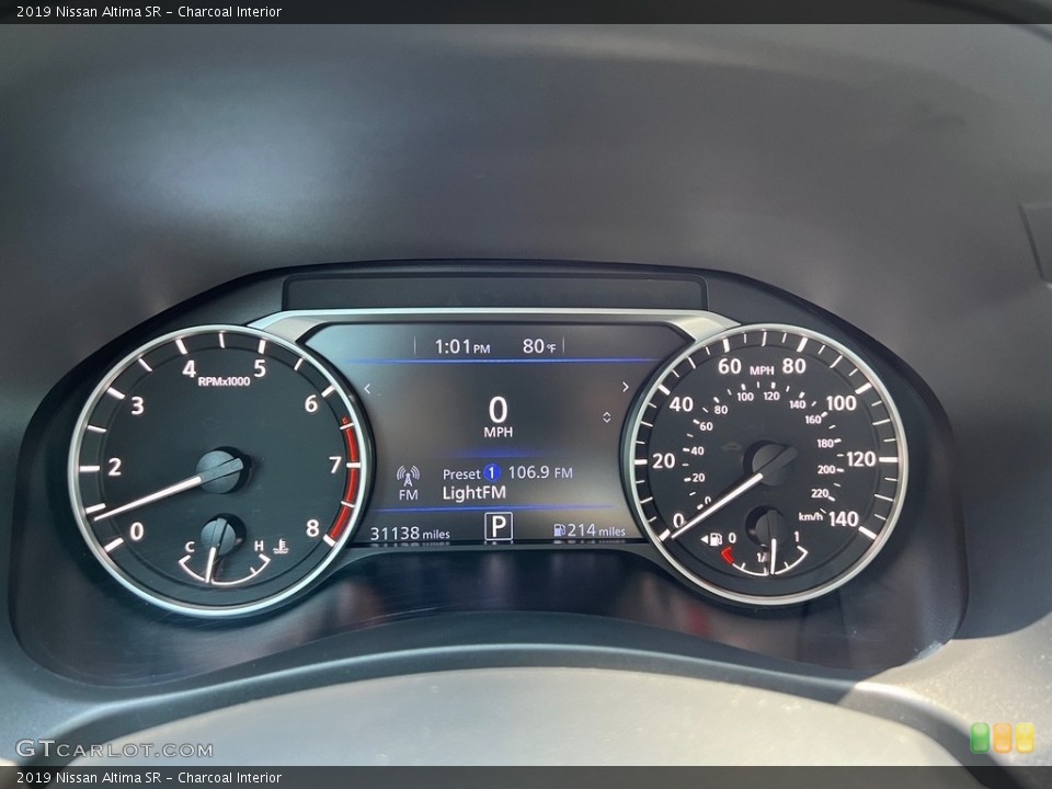 Charcoal Interior Gauges for the 2019 Nissan Altima SR #146295596