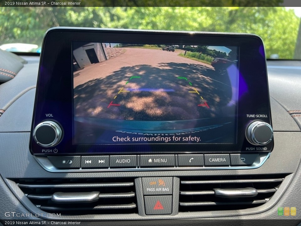 Charcoal Interior Controls for the 2019 Nissan Altima SR #146295635