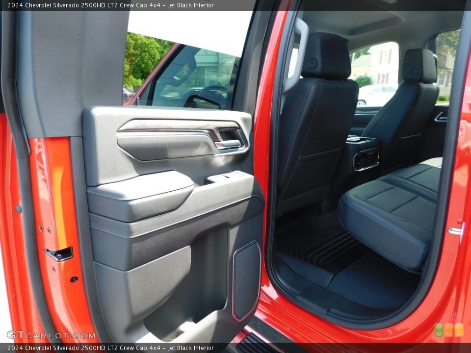 Jet Black Interior Door Panel for the 2024 Chevrolet Silverado 2500HD LTZ Crew Cab 4x4 #146297255