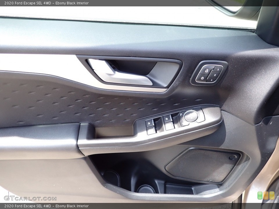 Ebony Black Interior Door Panel for the 2020 Ford Escape SEL 4WD #146297594
