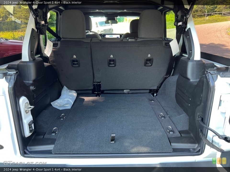Black Interior Trunk for the 2024 Jeep Wrangler 4-Door Sport S 4x4 #146298068