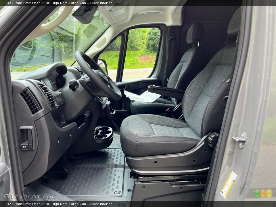 Black Interior Photo for the 2023 Ram ProMaster 2500 High Roof Cargo Van #146298608