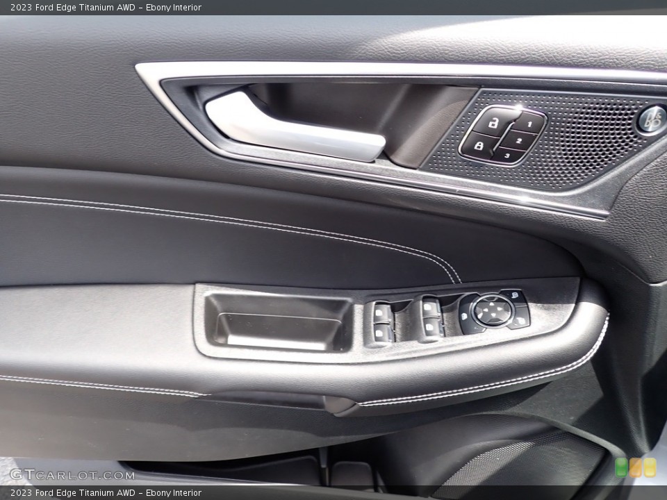 Ebony Interior Door Panel for the 2023 Ford Edge Titanium AWD #146298692