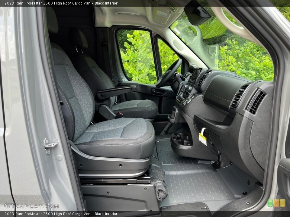 Black Interior Front Seat for the 2023 Ram ProMaster 2500 High Roof Cargo Van #146298776