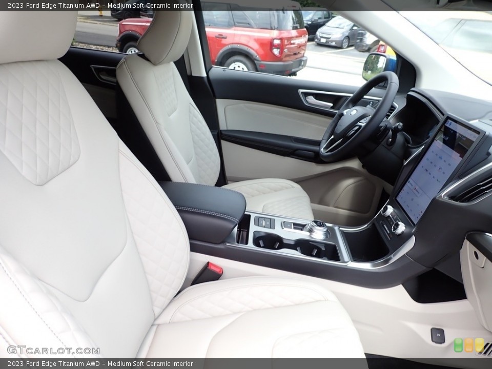 Medium Soft Ceramic Interior Front Seat for the 2023 Ford Edge Titanium AWD #146299061