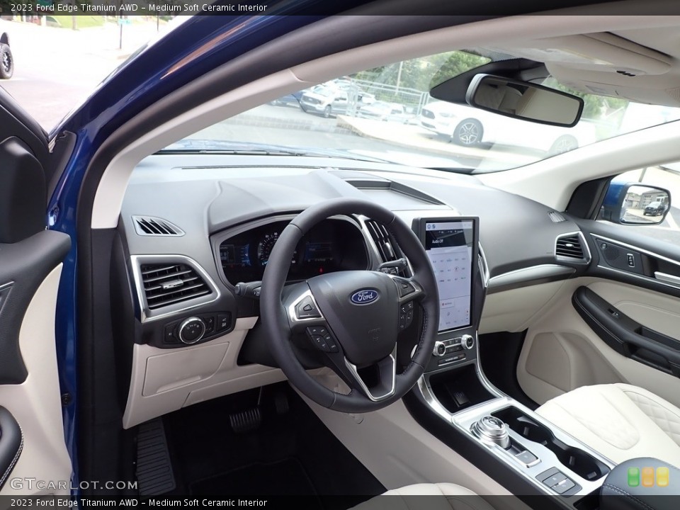 Medium Soft Ceramic Interior Dashboard for the 2023 Ford Edge Titanium AWD #146299139