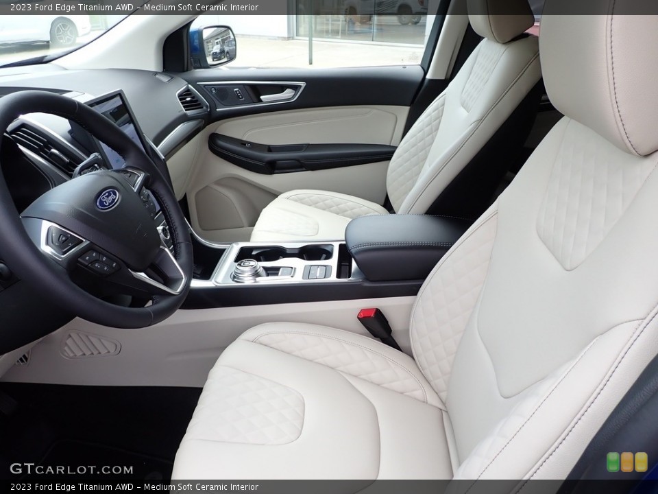 Medium Soft Ceramic Interior Photo for the 2023 Ford Edge Titanium AWD #146299148