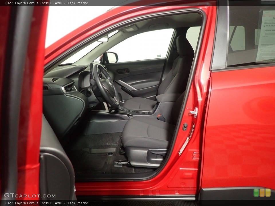 Black 2022 Toyota Corolla Cross Interiors
