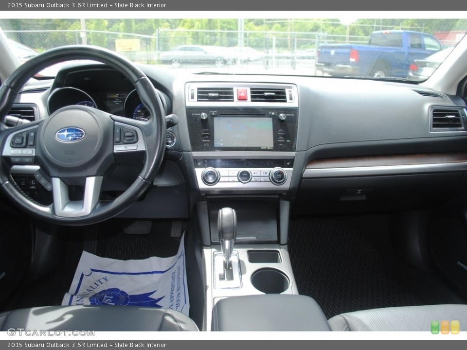 Slate Black Interior Dashboard for the 2015 Subaru Outback 3.6R Limited #146300015