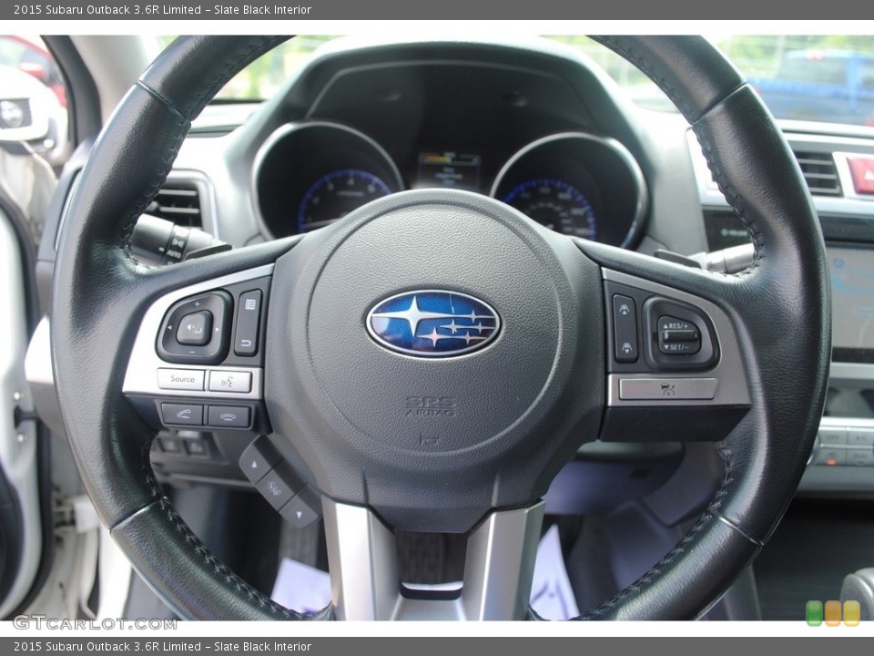 Slate Black Interior Steering Wheel for the 2015 Subaru Outback 3.6R Limited #146300072