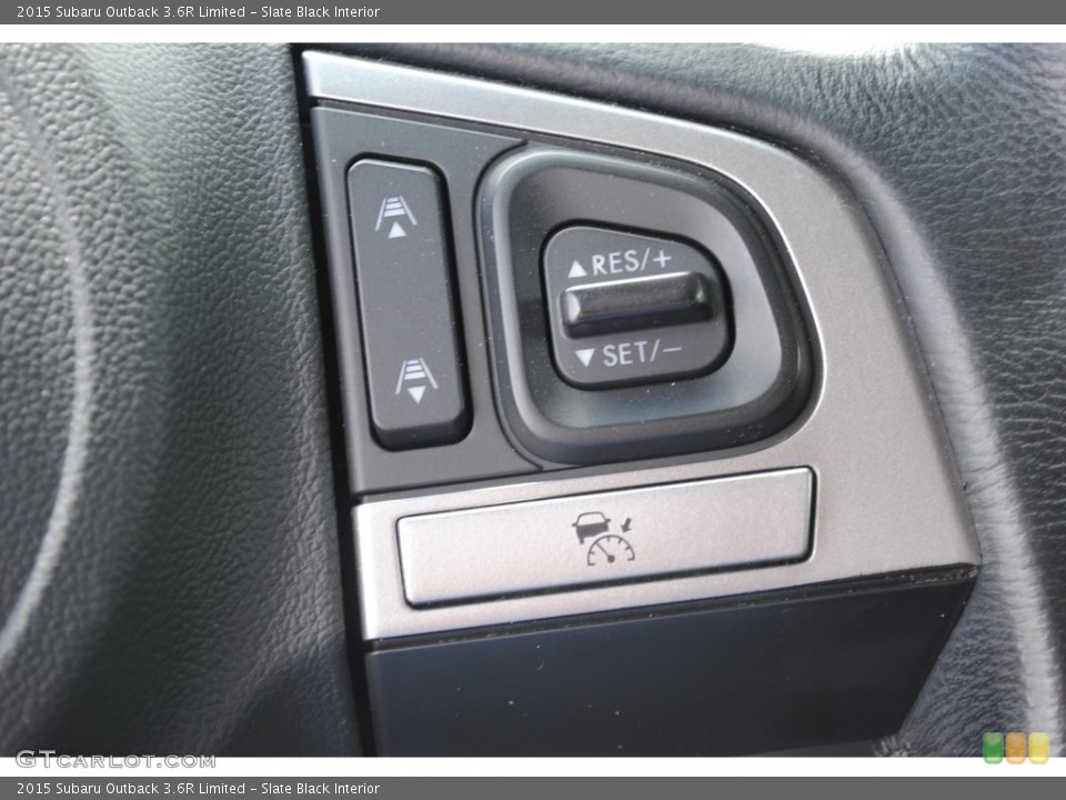 Slate Black Interior Steering Wheel for the 2015 Subaru Outback 3.6R Limited #146300096