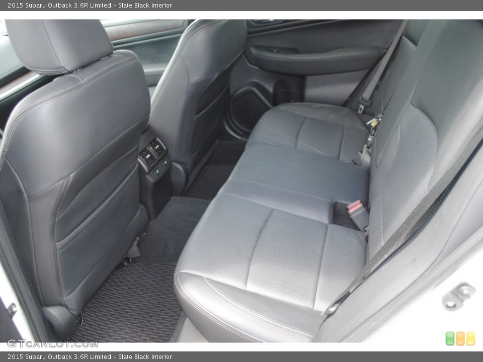 Slate Black Interior Rear Seat for the 2015 Subaru Outback 3.6R Limited #146300182