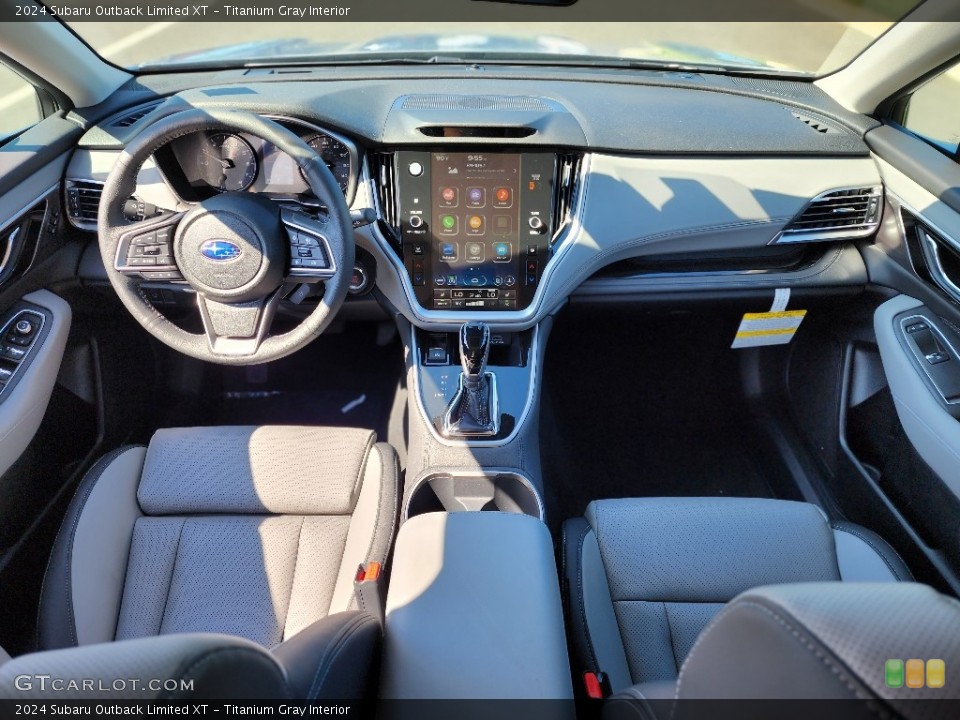 Titanium Gray Interior Dashboard for the 2024 Subaru Outback Limited XT #146300513