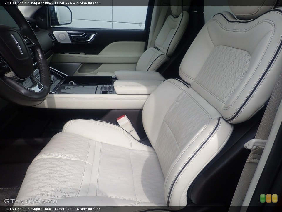 Alpine Interior Front Seat for the 2018 Lincoln Navigator Black Label 4x4 #146303003