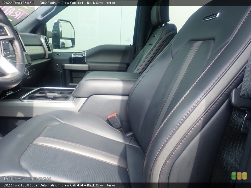 Black Onyx 2022 Ford F350 Super Duty Interiors