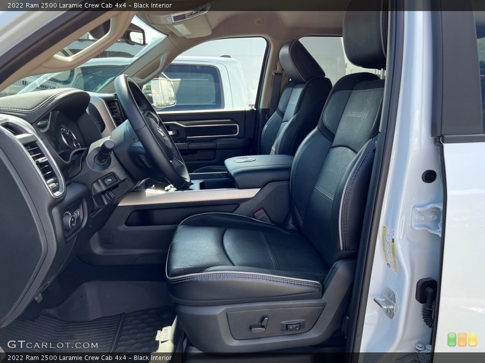 Black 2022 Ram 2500 Interiors
