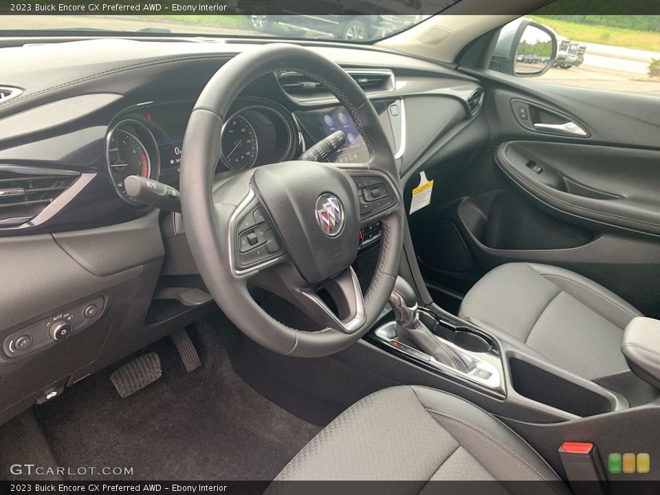Ebony 2023 Buick Encore GX Interiors