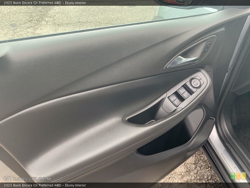 Ebony Interior Door Panel for the 2023 Buick Encore GX Preferred AWD #146303838