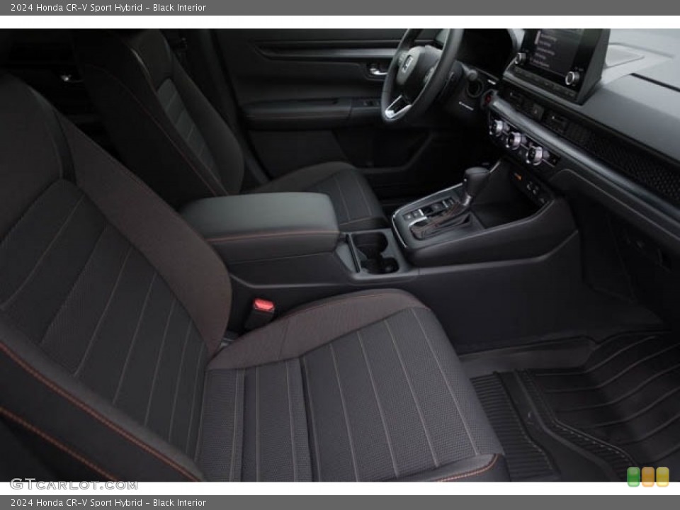 Black Interior Front Seat for the 2024 Honda CR-V Sport Hybrid #146304530