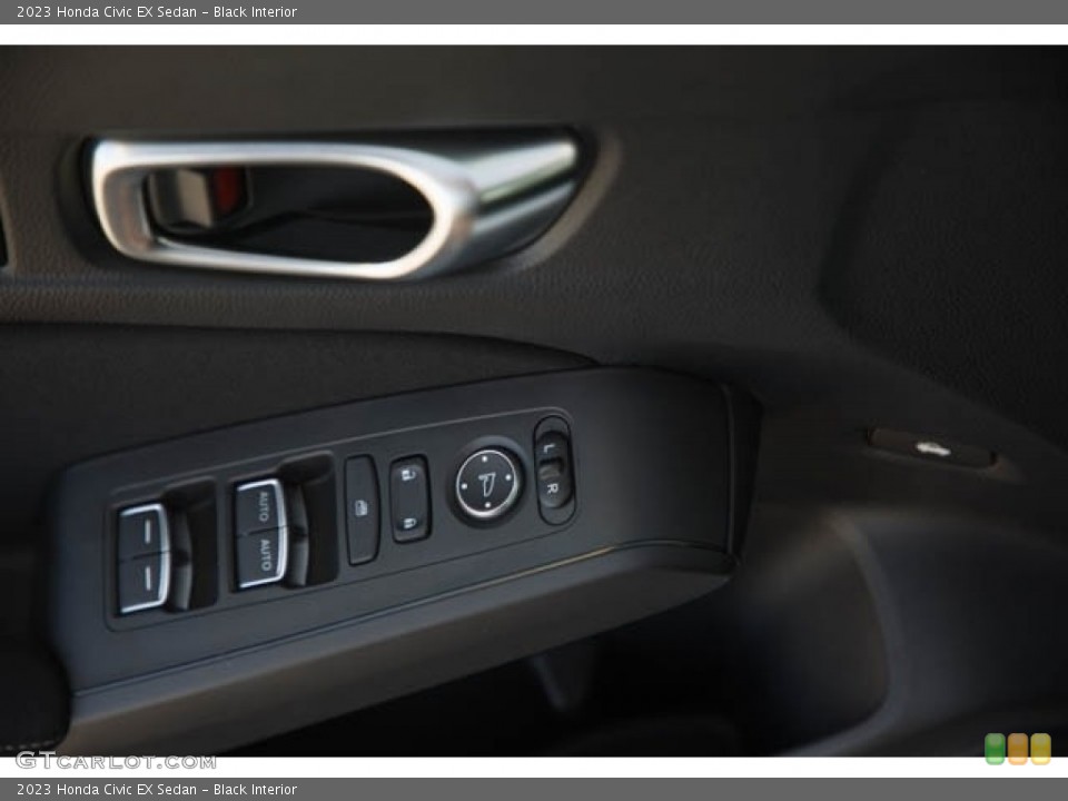 Black Interior Door Panel for the 2023 Honda Civic EX Sedan #146305397