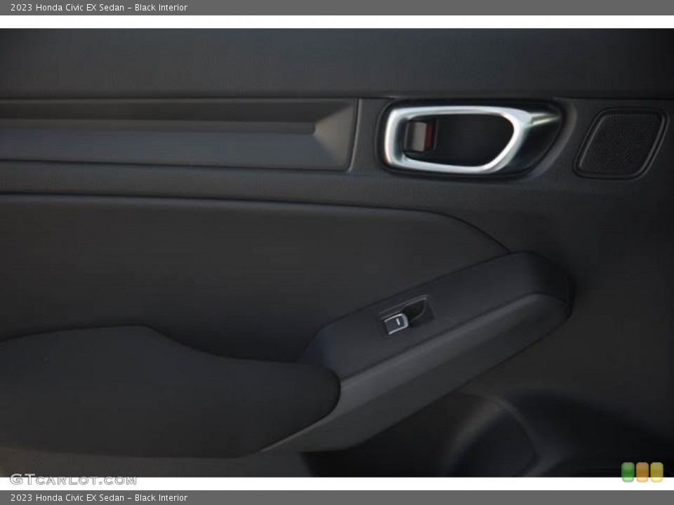 Black Interior Door Panel for the 2023 Honda Civic EX Sedan #146305403