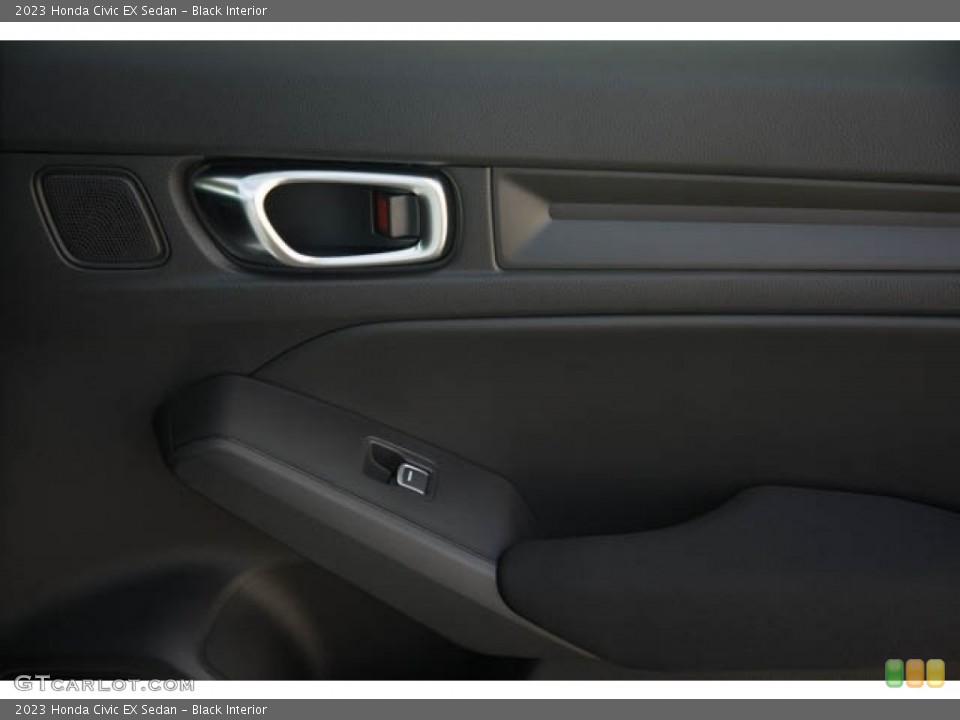 Black Interior Door Panel for the 2023 Honda Civic EX Sedan #146305409
