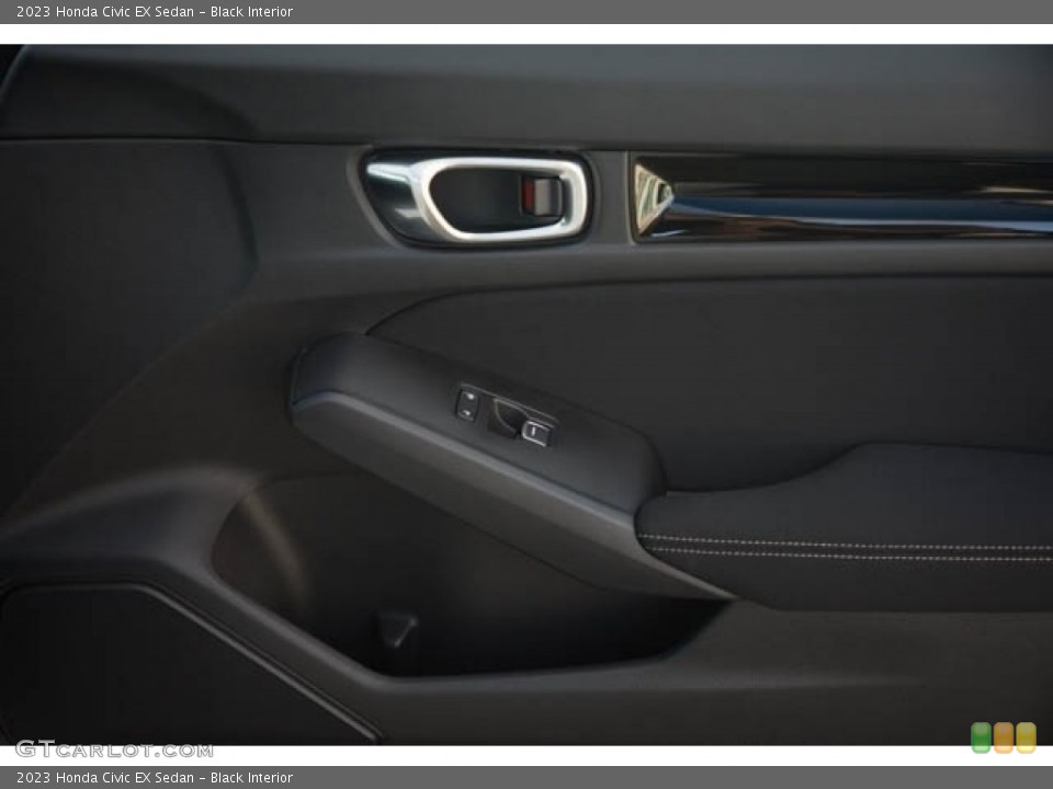 Black Interior Door Panel for the 2023 Honda Civic EX Sedan #146305421