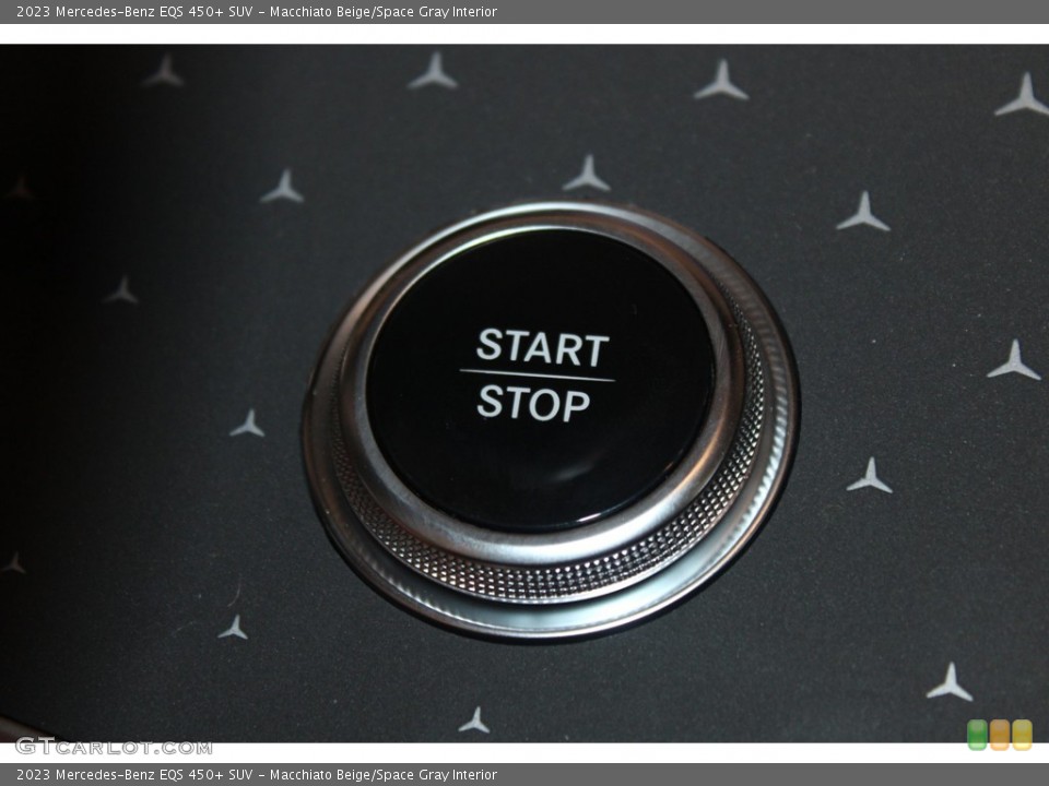 Macchiato Beige/Space Gray Interior Controls for the 2023 Mercedes-Benz EQS 450+ SUV #146306436