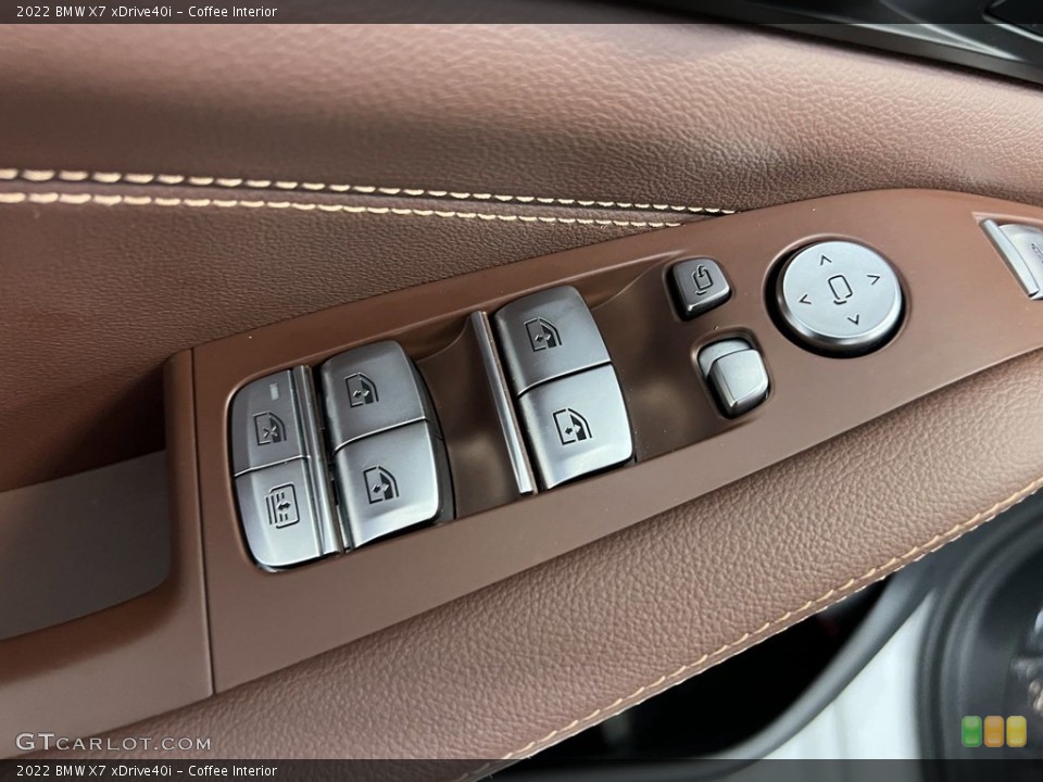 Coffee Interior Controls for the 2022 BMW X7 xDrive40i #146307197