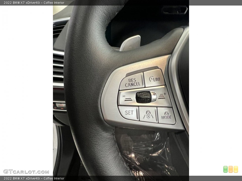 Coffee Interior Steering Wheel for the 2022 BMW X7 xDrive40i #146307302