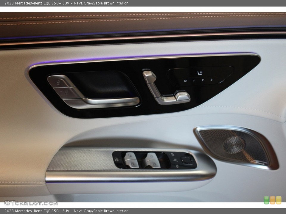 Neva Gray/Sable Brown Interior Door Panel for the 2023 Mercedes-Benz EQE 350+ SUV #146307797