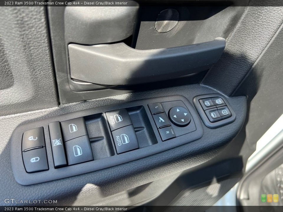 Diesel Gray/Black Interior Controls for the 2023 Ram 3500 Tradesman Crew Cab 4x4 #146309048