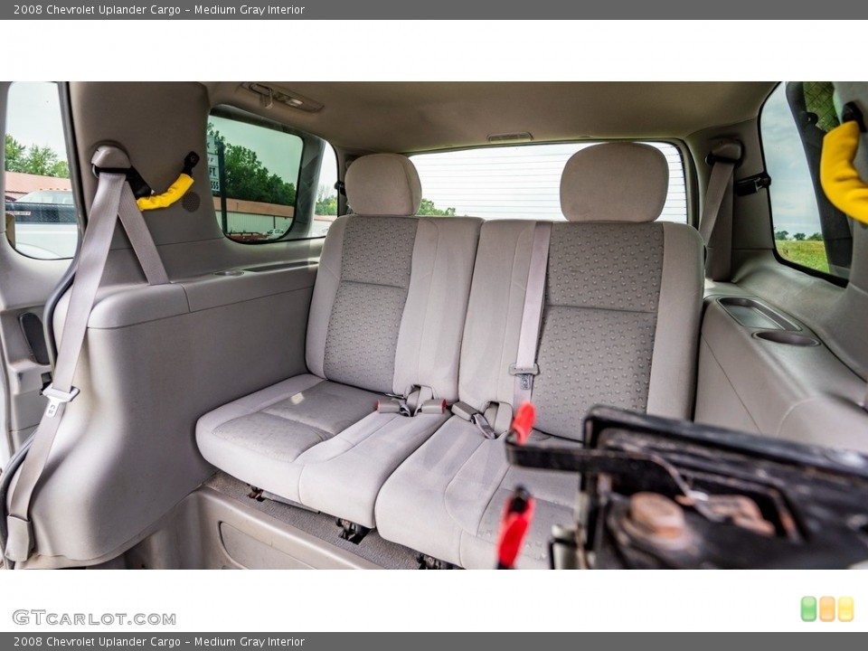 Medium Gray Interior Rear Seat for the 2008 Chevrolet Uplander Cargo #146309525