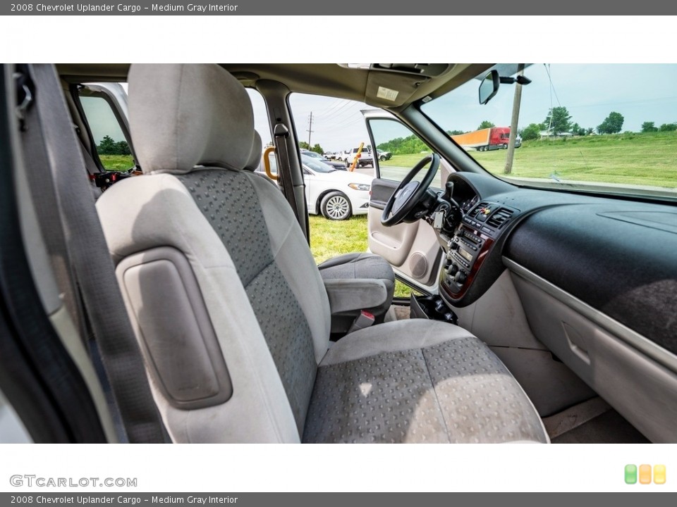 Medium Gray Interior Front Seat for the 2008 Chevrolet Uplander Cargo #146309579