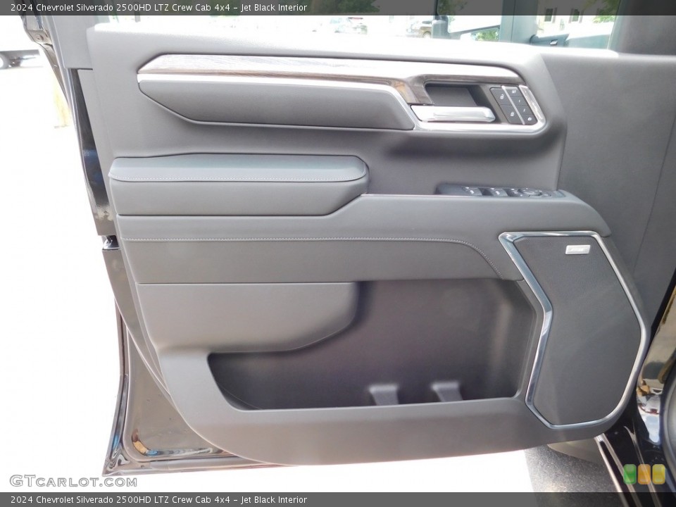 Jet Black Interior Door Panel for the 2024 Chevrolet Silverado 2500HD LTZ Crew Cab 4x4 #146309645