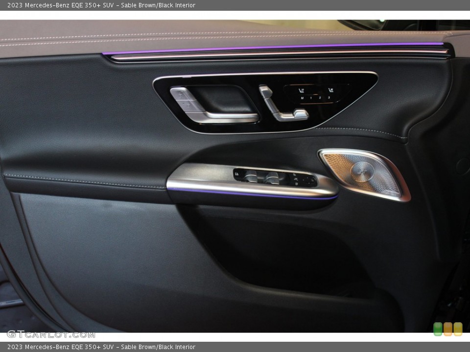 Sable Brown/Black Interior Door Panel for the 2023 Mercedes-Benz EQE 350+ SUV #146310056