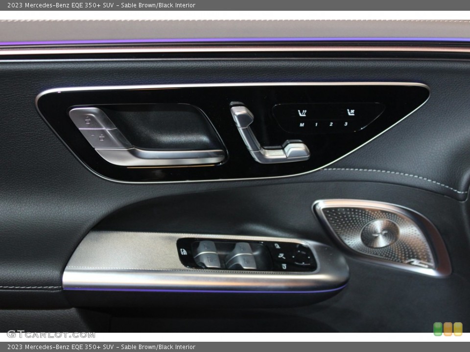 Sable Brown/Black Interior Door Panel for the 2023 Mercedes-Benz EQE 350+ SUV #146310074